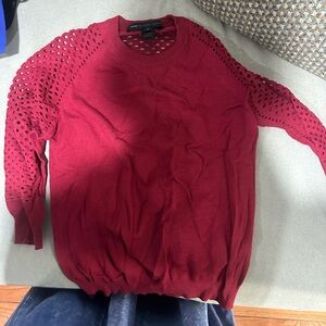 Marc By Marc Jacobs Vibrant Red Knit Top